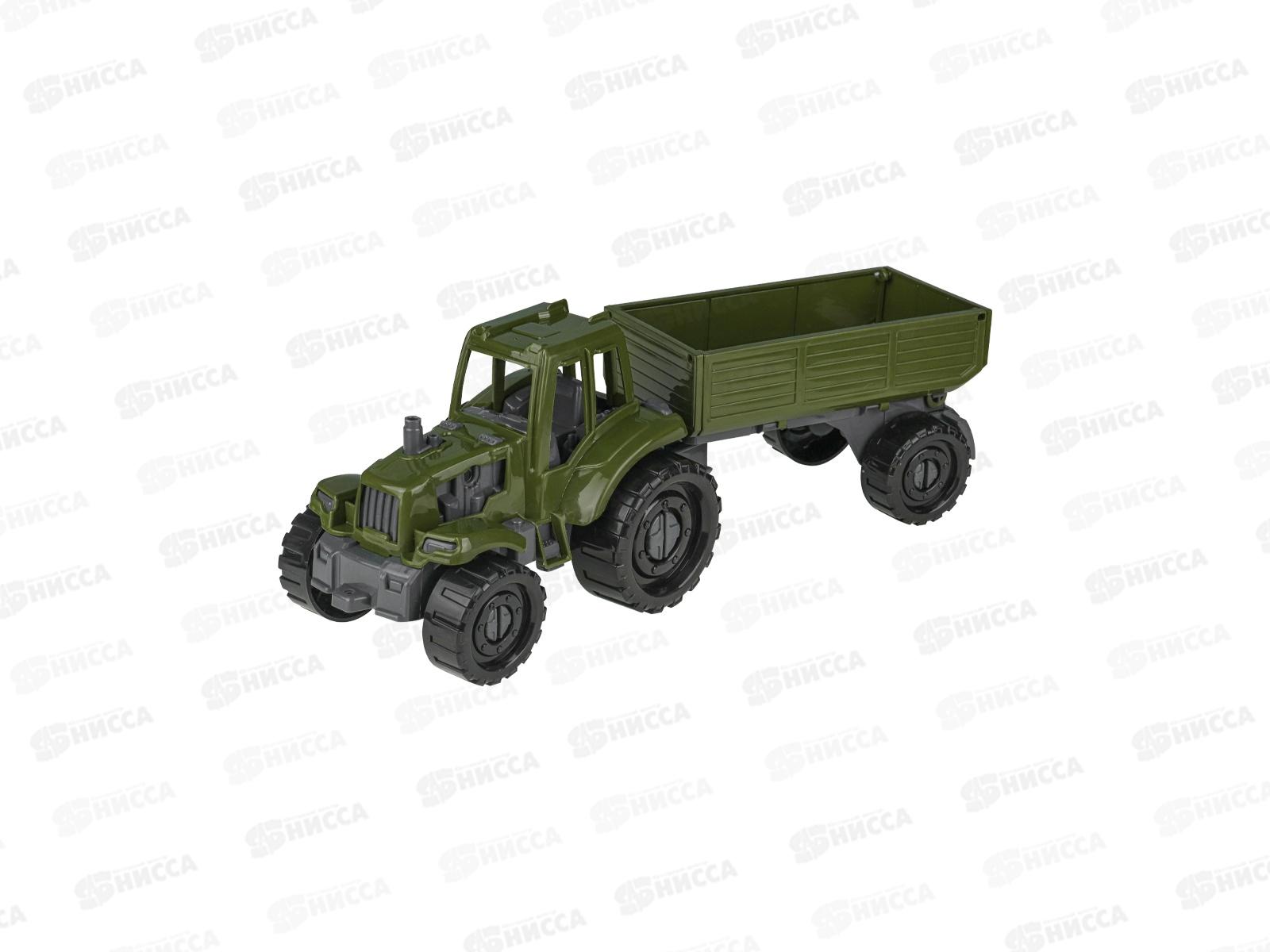 Трактор &quotИван&quot с бортовым прицепом Военный, И-2327  *12