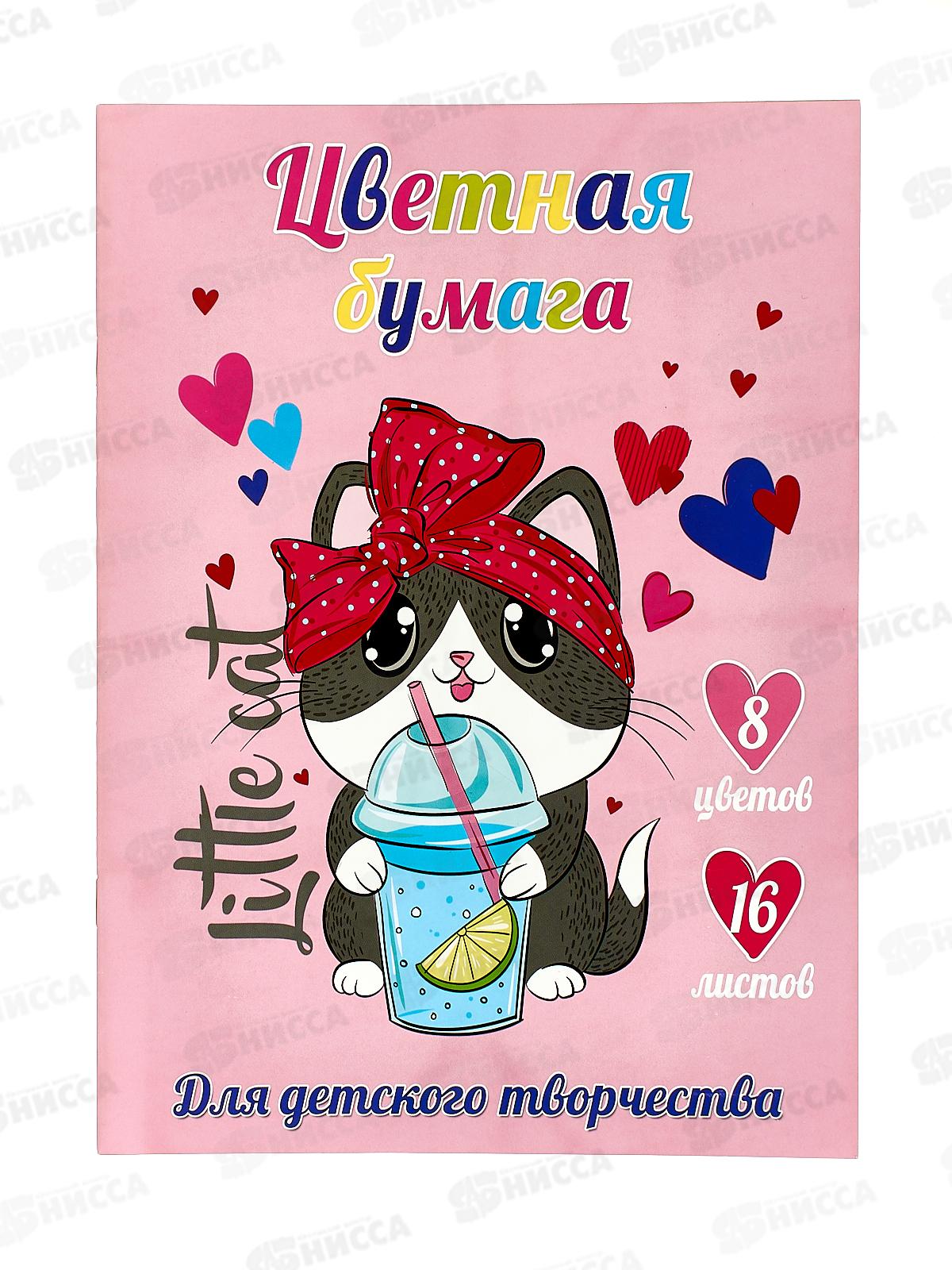 Цветная бум. 16л  А4 ФЕН Красотки 64279 *50