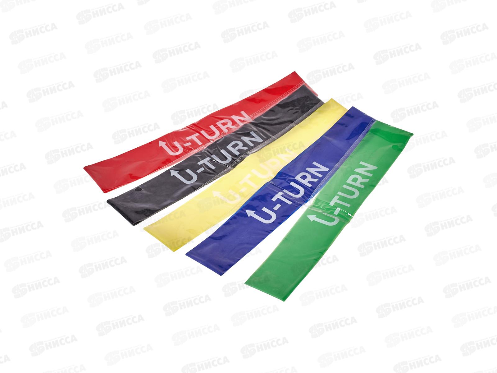 Фитнес-резинка, 5 лент в наборе, материал: ТПЭ, ФИТ-1022