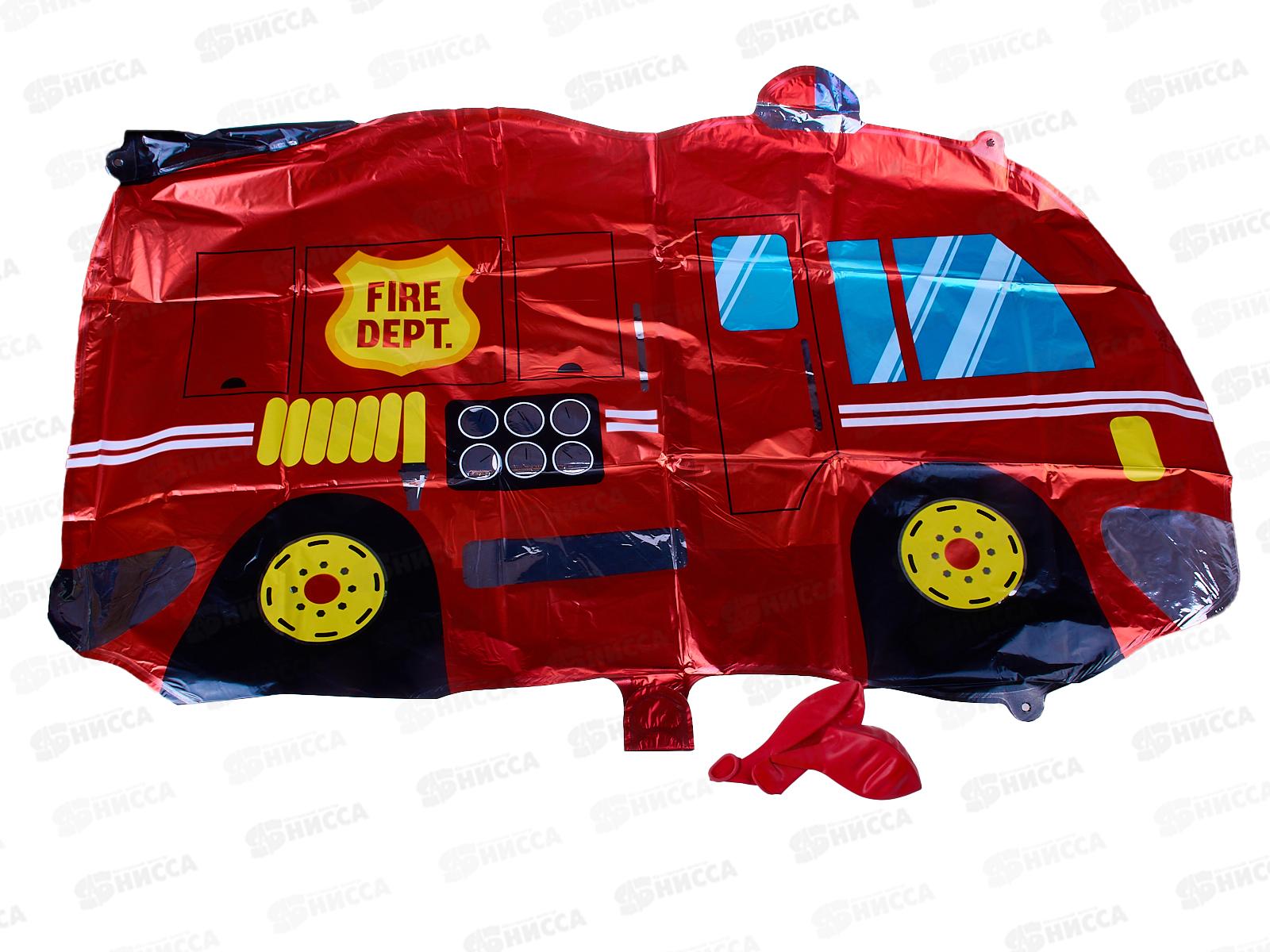 Шары &quotПожарная машина&quot 6шт 359-0506