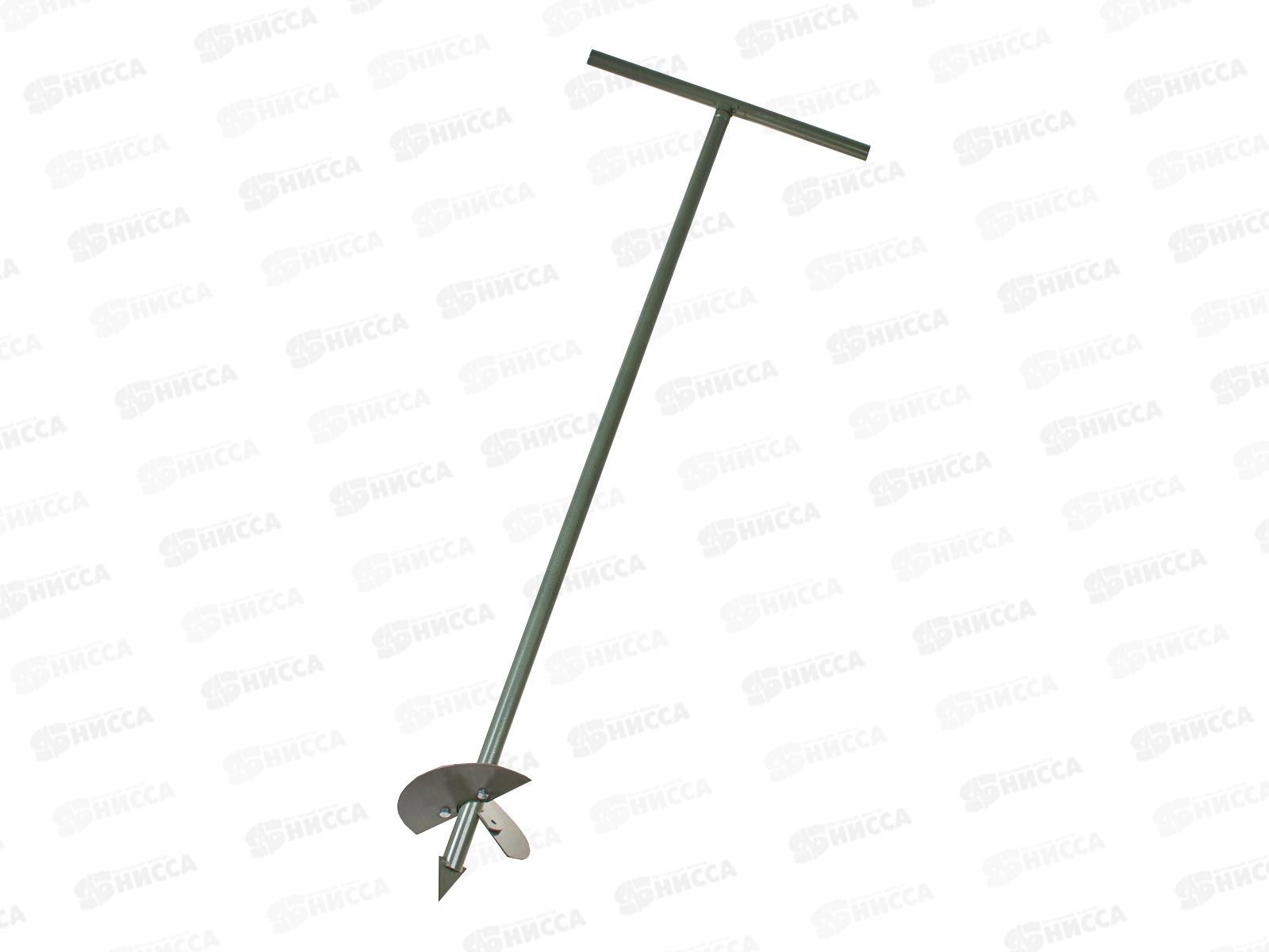 Бур садовый 2 метра с насадками 150 и 200мм