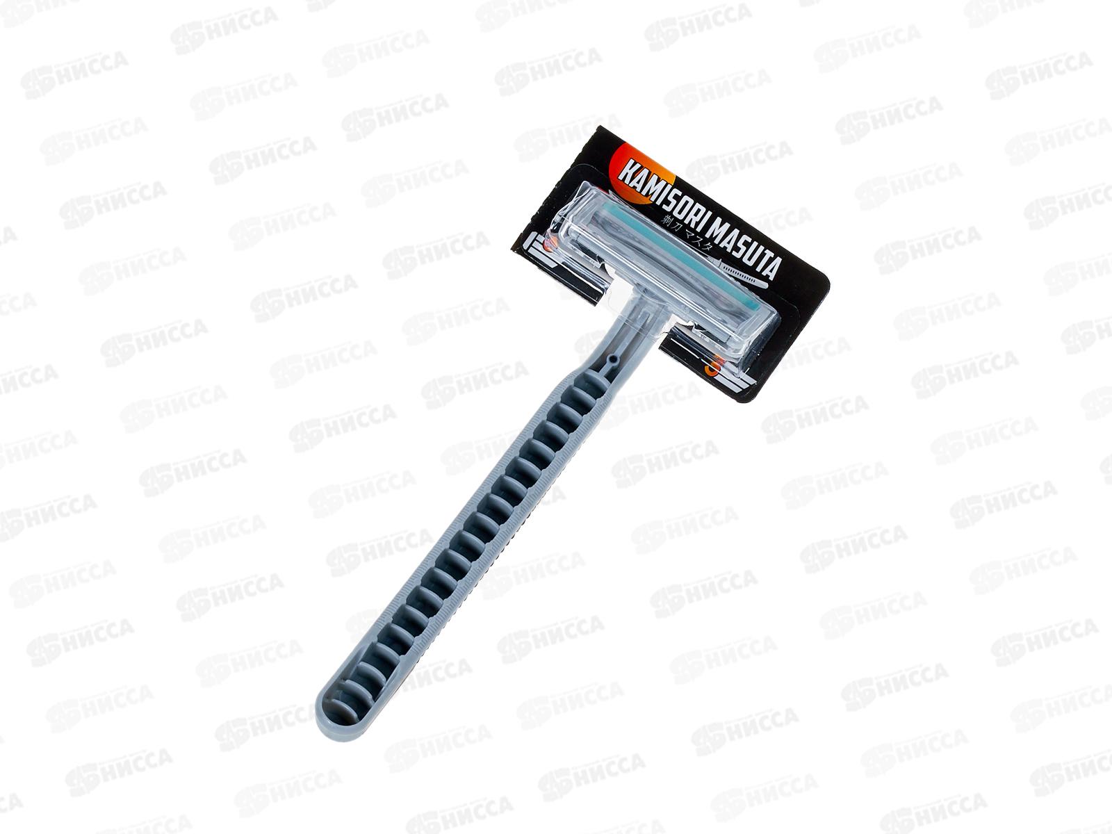 Kamisori Masuta станок одноразовый для бритья 3 лезвия муж 24шт KM-05 *720