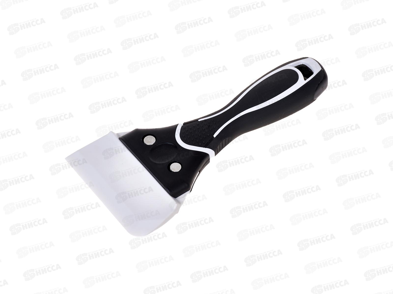 Шпатель фуговальный 86мм,2к ручка 308-086 *8/32/160шт