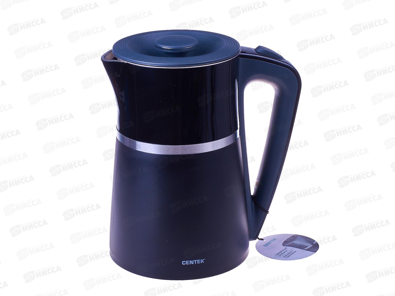 Чайник электрический CT-0028 1,7л черный 2200Вт  *24