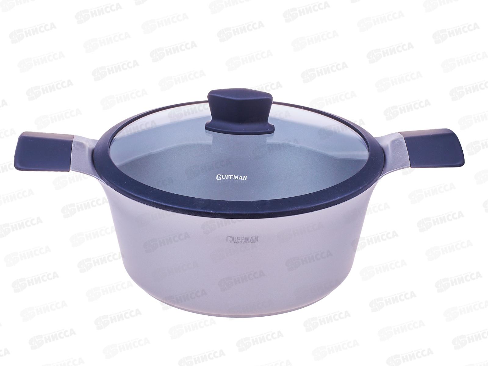 Кастрюля 4л со стеклянной крышкой Eclipse 24см, АН-04924RE