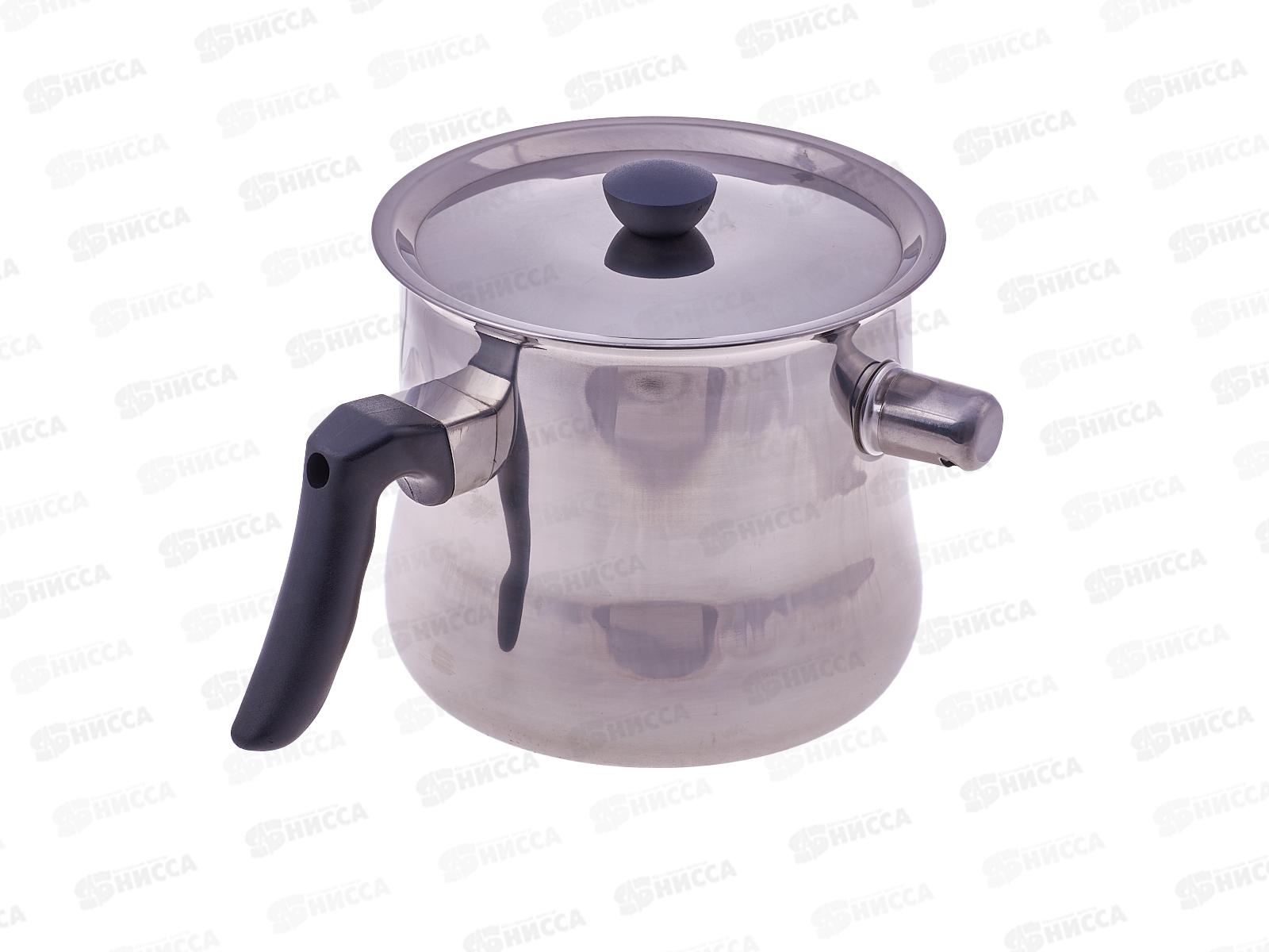 Молочник, 1,5л, с крышкой RS/MP 3101-15 нерж. сталь *12