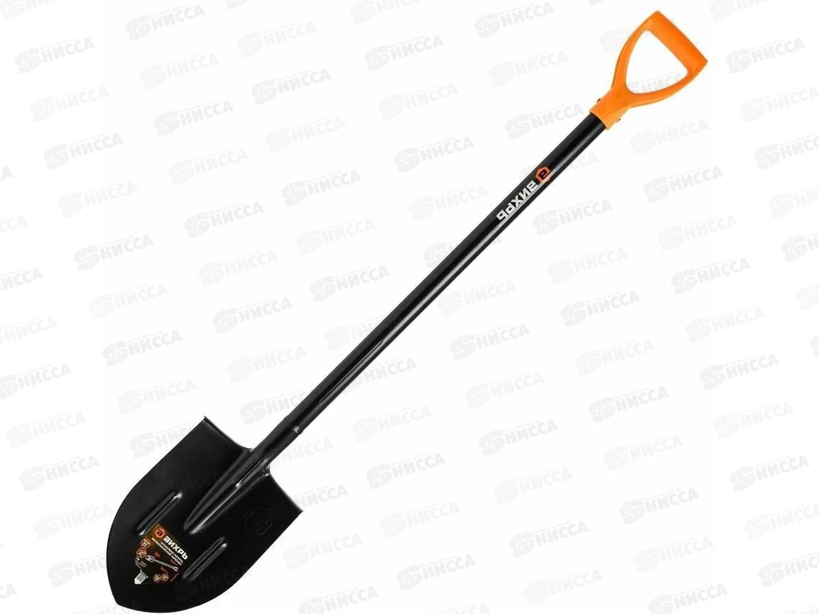 Лопата штыковая металлический черенок Вихрь