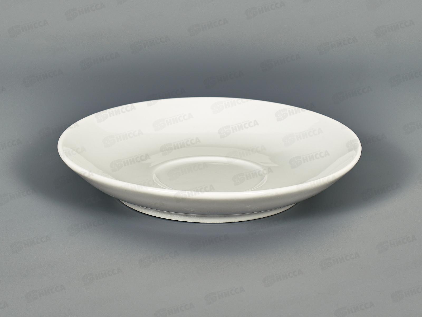 Блюдце чайное 140мм Флора белье 6С0021 *20