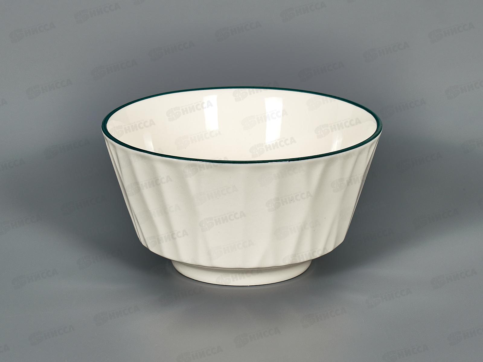Салатник Линии 11,5см зеленая каемка MFK08368-G