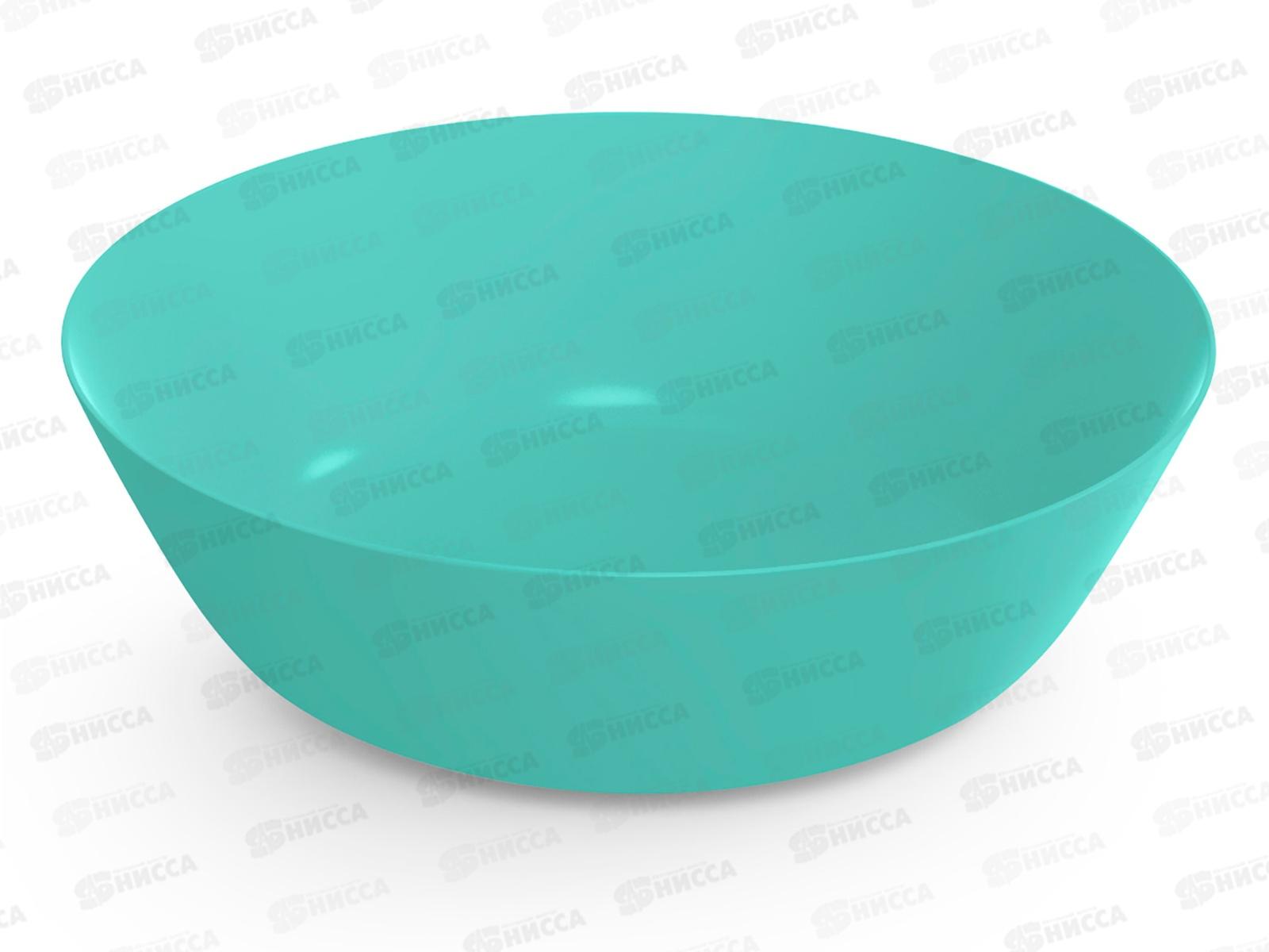 Тарелка Натура глубокая d170мм Бирюзовая С946БИР *35