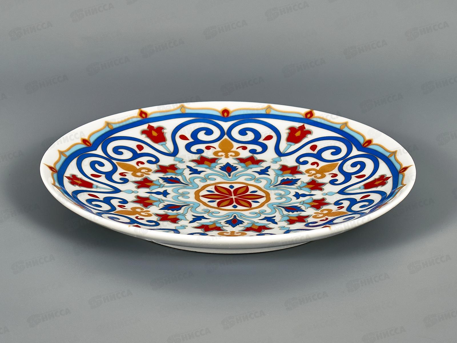 Тарелка мелкая 175мм фарфор Универсал Дамаск 3с2413  *20