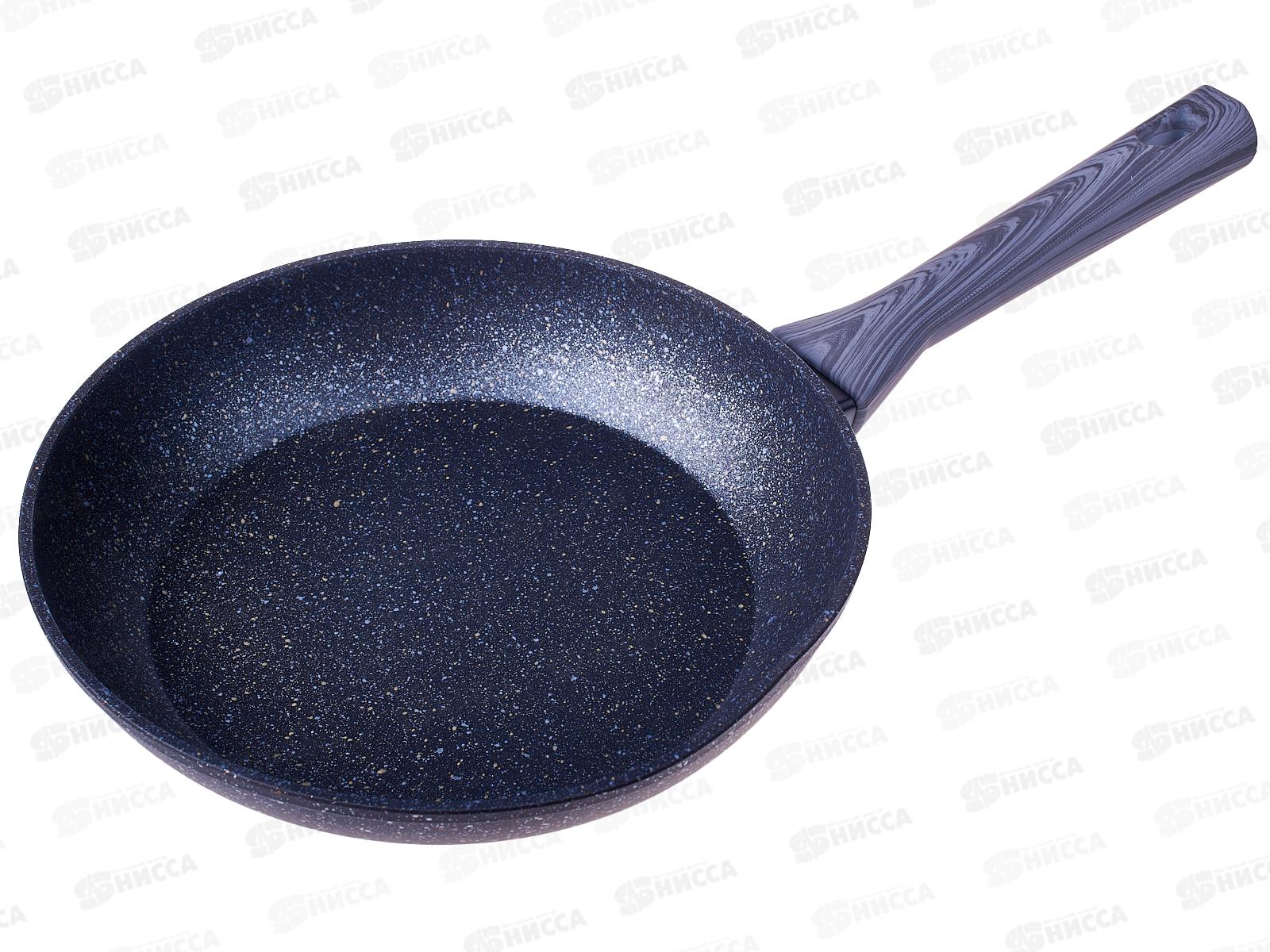 Сковорода  SA-F-08-24 Гранит 24см кованая серая