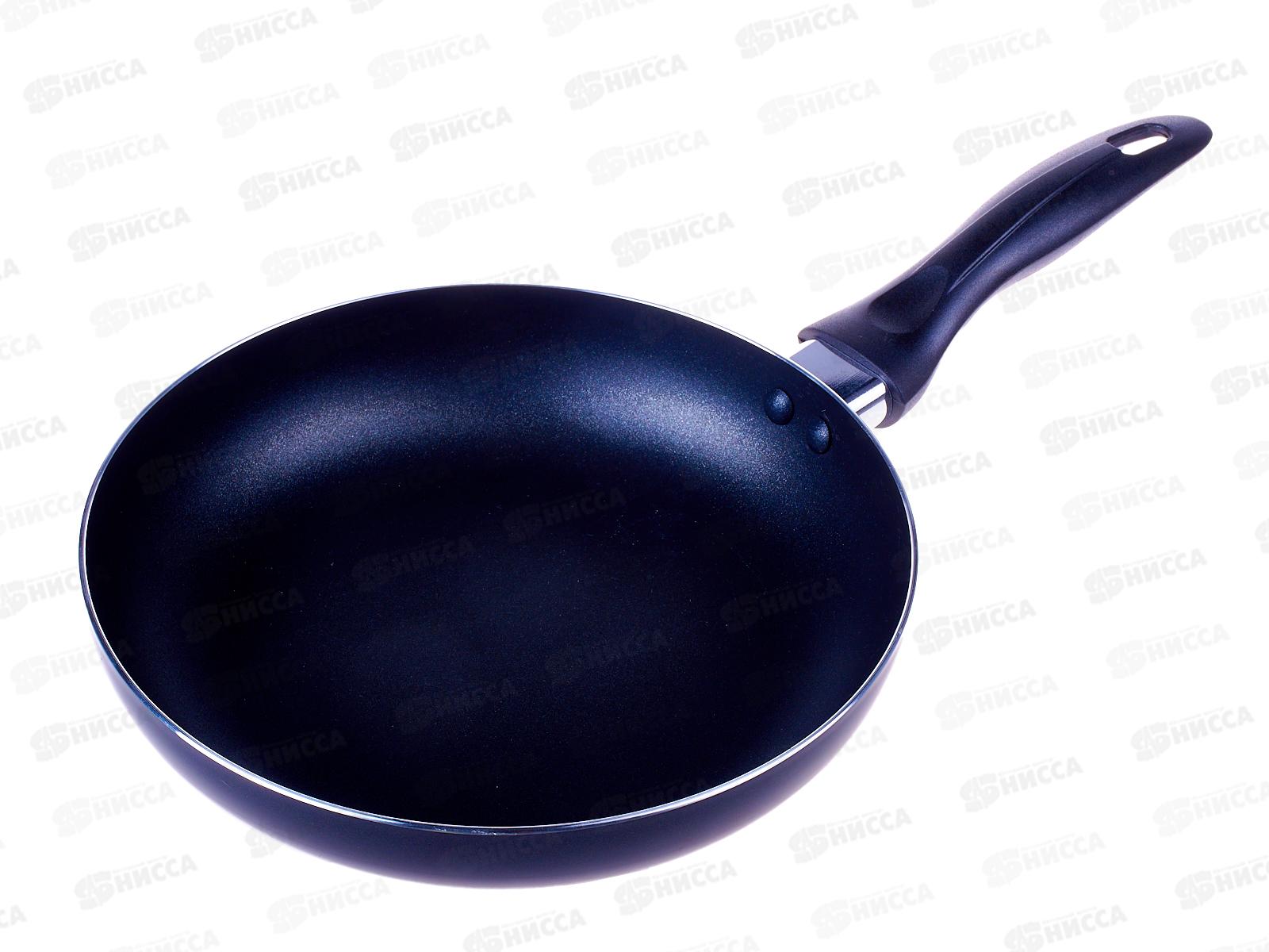 Сковорода  SA-F-10-22 Агат 22см штампованная черная