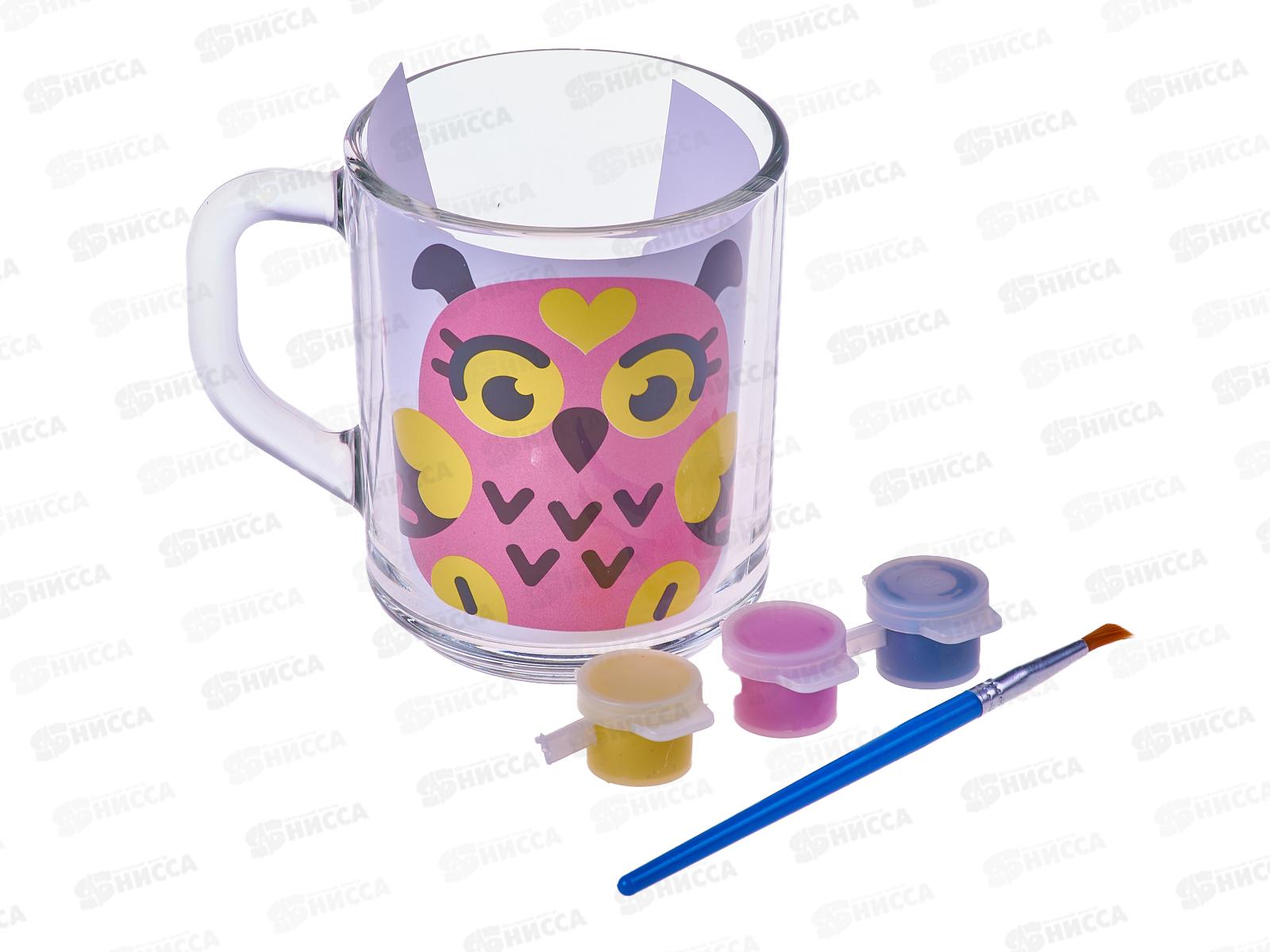 Набор для творчества. Кружка под роспись "Совушка" 05206