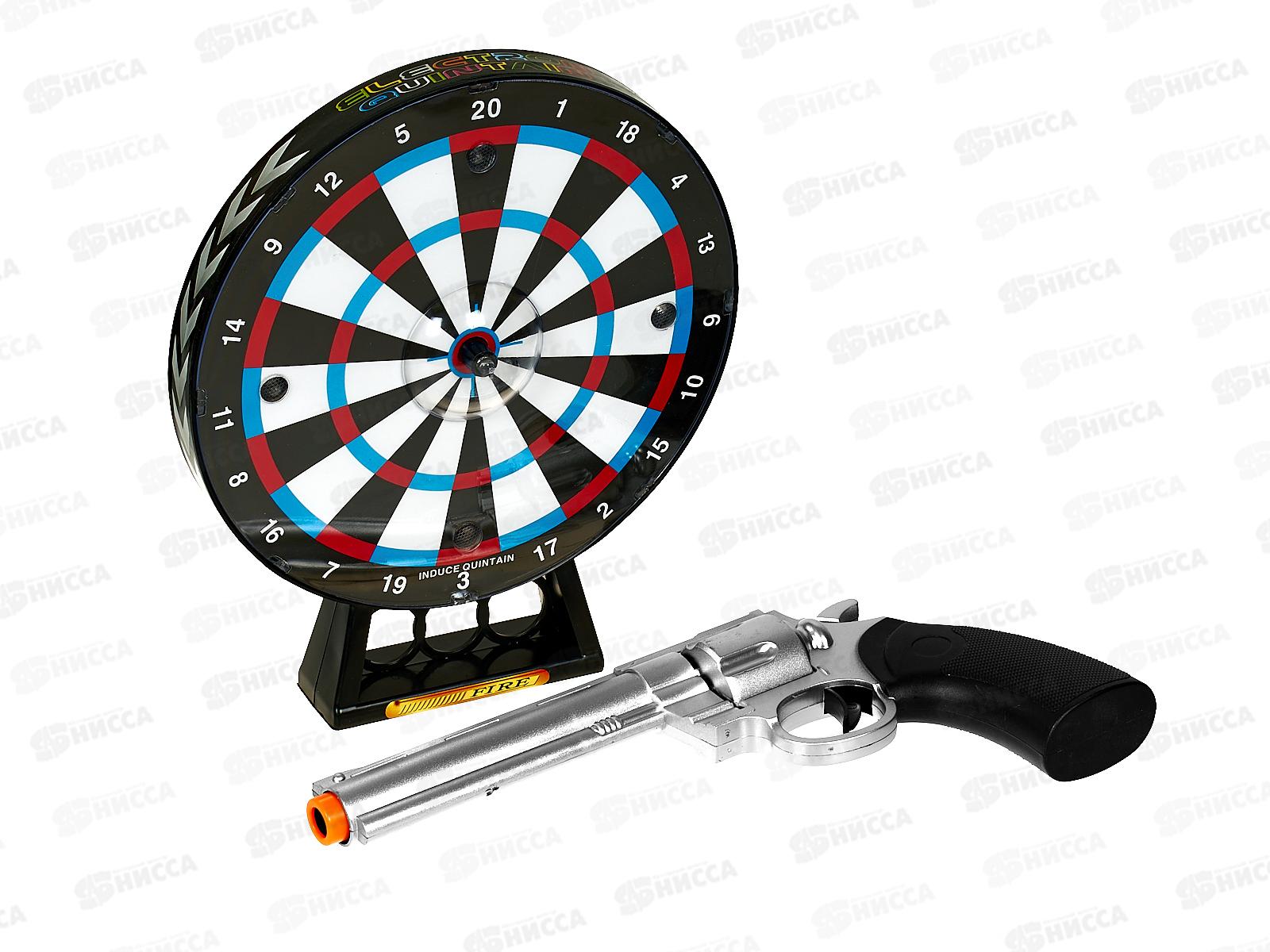 Лазерный тир на батарейках с револьвером 933-Н16А *12  гб