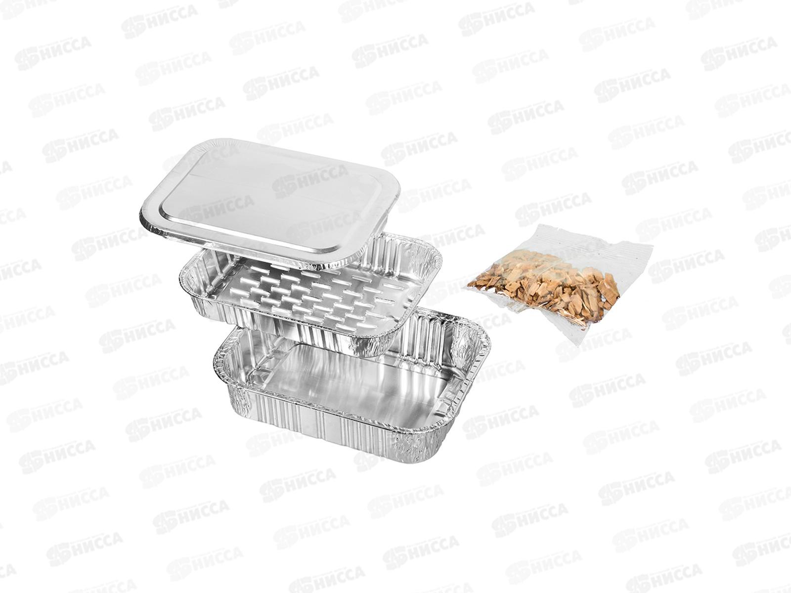 Коптильня одноразовая 200*150мм (ольховая щепа) BOYSCOUT *28 61278