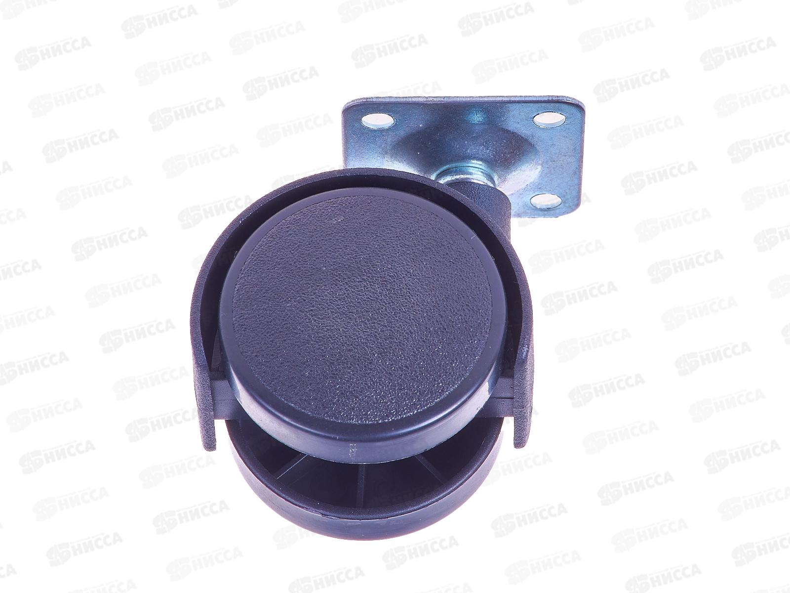 Колесо мебельное, опора поворотная D=38мм, AL-23100-1