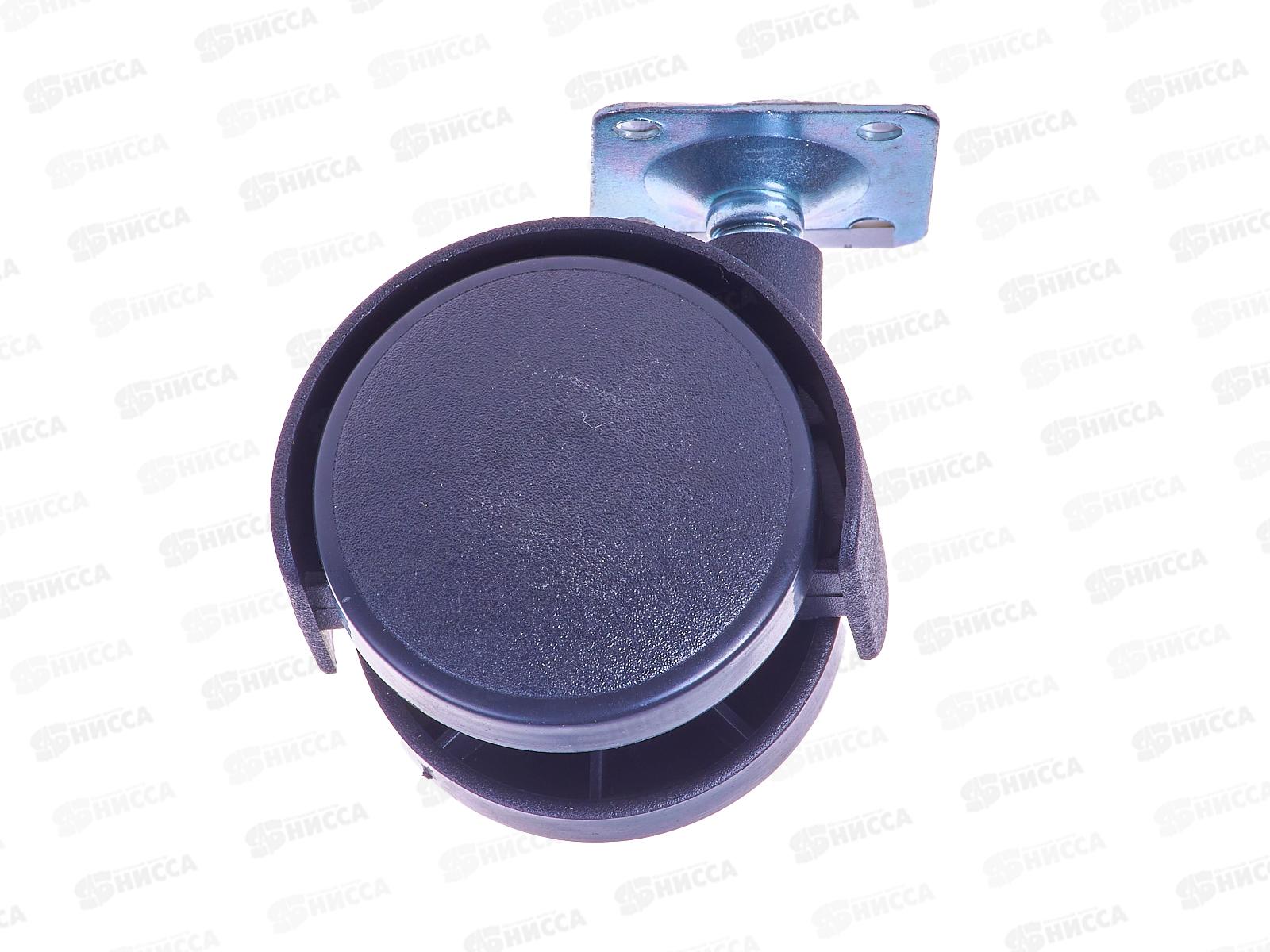 Колесо мебельное, опора поворотная D=50мм, AL-23100-2