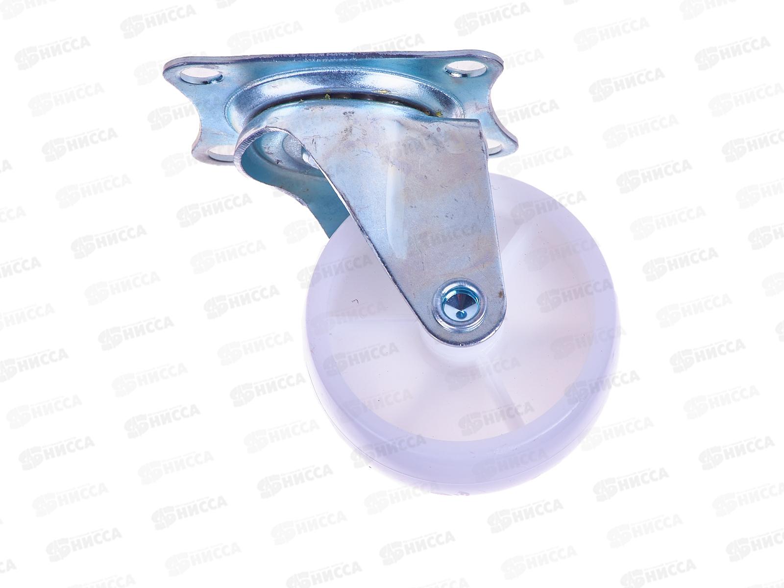 Колесо мебельное, поворотная платформа, ПП, D=63мм, AL-23270-2