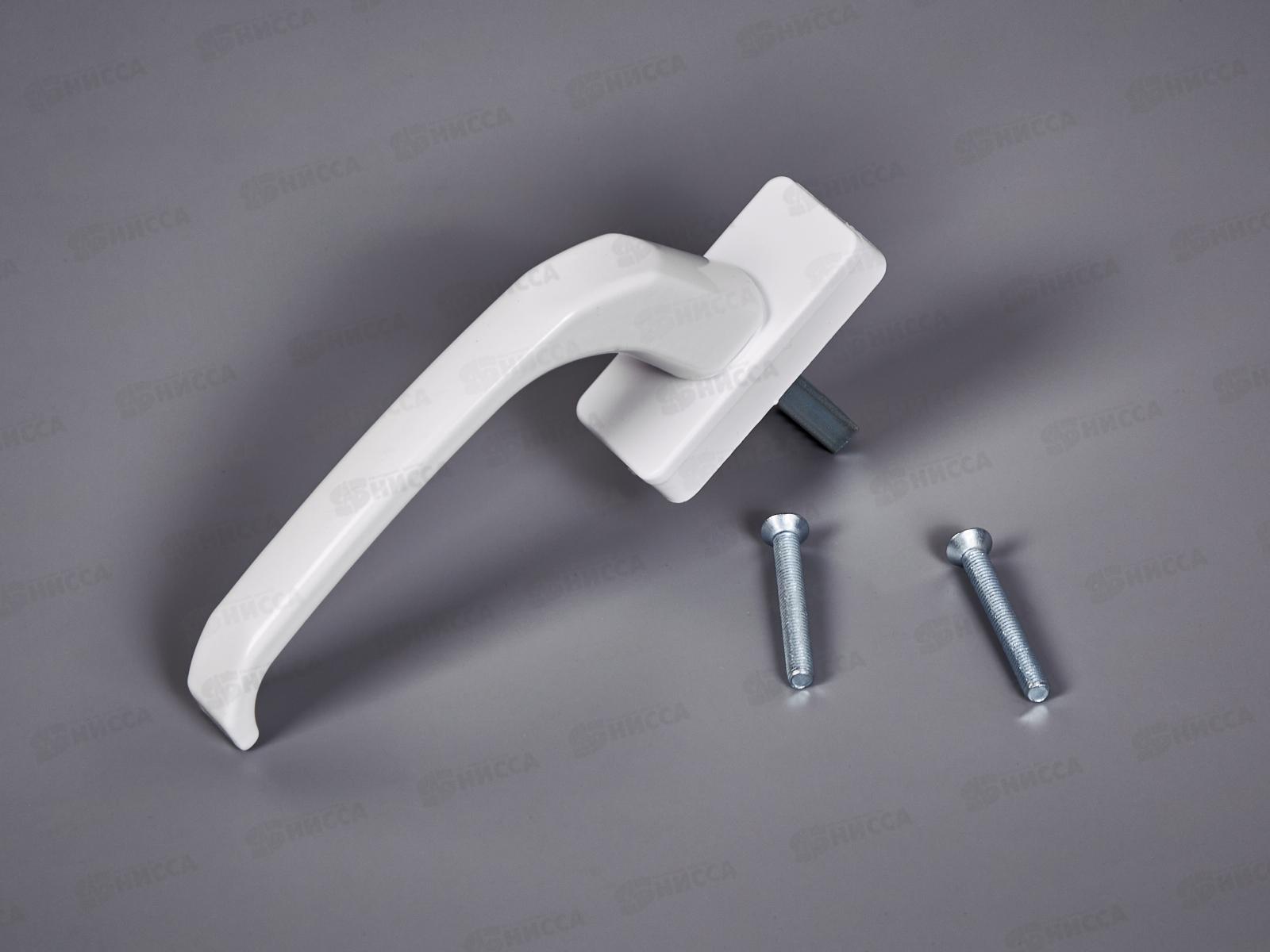 Ручка для пластиковых окон Ирис штифт 35мм белая RAL-9016 *100 006