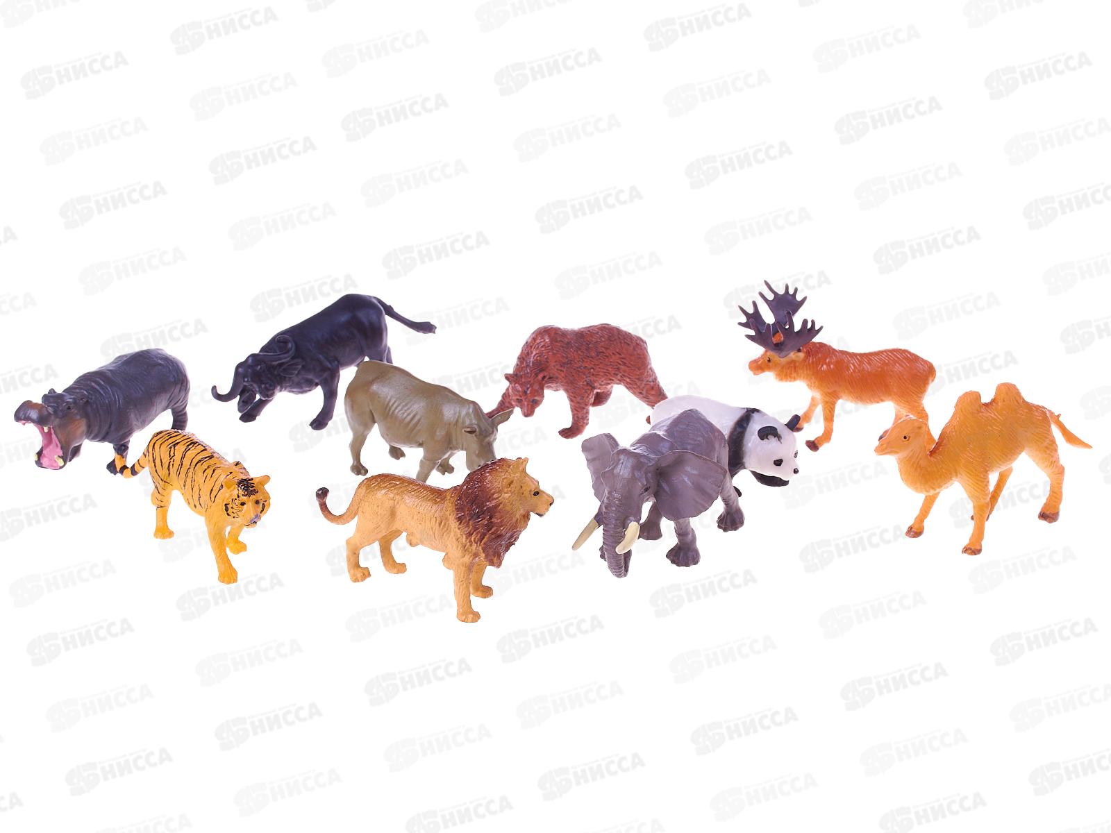 Набор животных 12 в 1 (резина) ТВS079-1, Wild Live, ZY1517904  *240