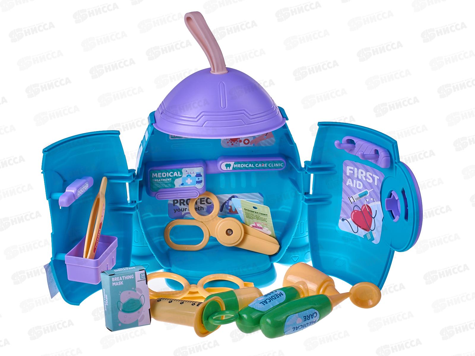 Набор доктора 688-181А (19 в 1), ZY1517347, 19,5х10х27,5  *60