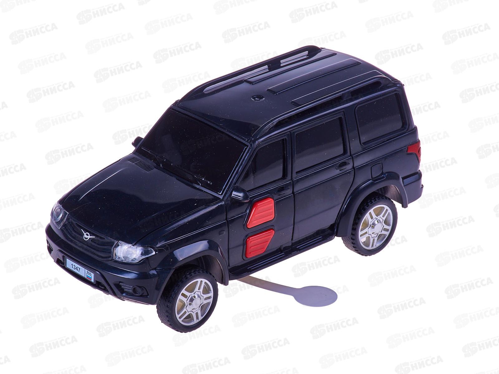 Машина &quotТЕХНОПАРК&quot UAZ Патриот 15,5см, черный, 15PL-ВК, 369645