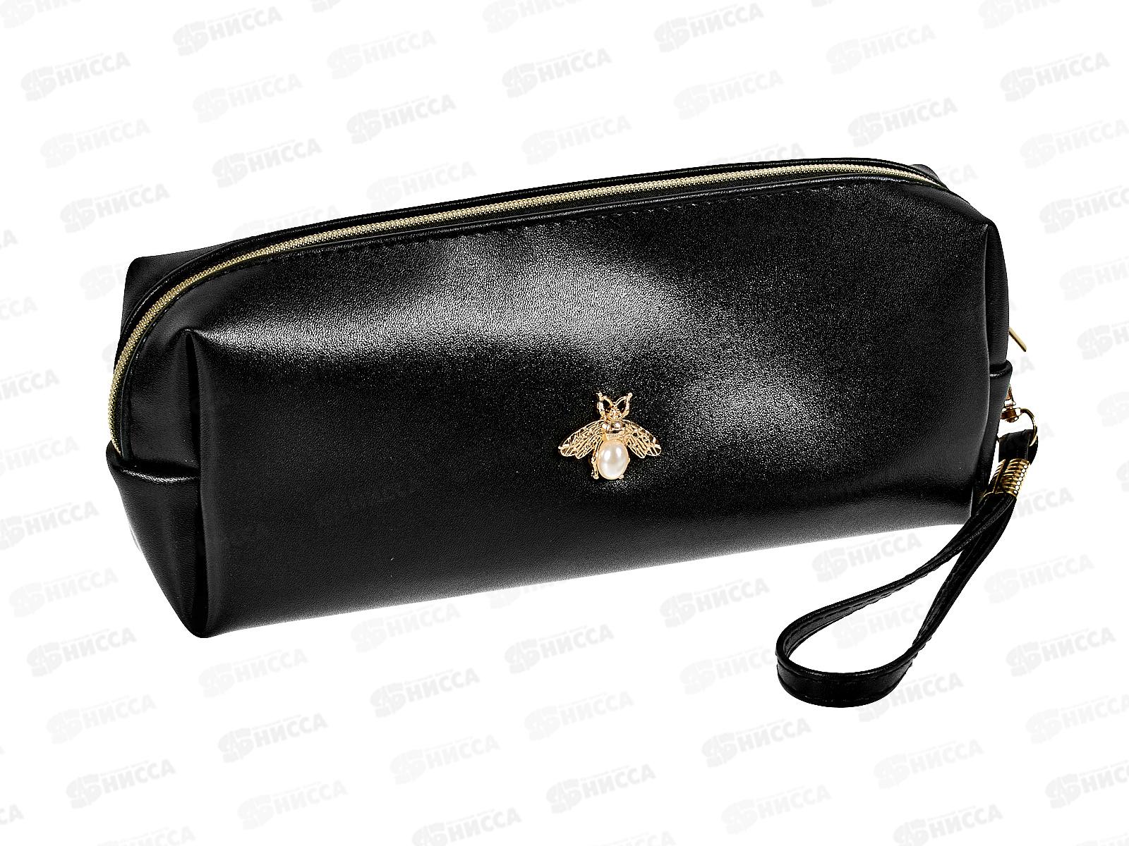 Пенал-косметичка deVente  21,5*8*5см, Golden Bee 3цв.,асс. 7020432