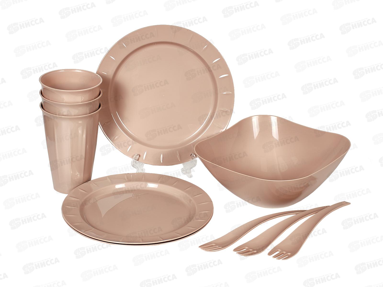 Набор для пикника (3 персоны) Sugar Spice латте SE180812005 *6