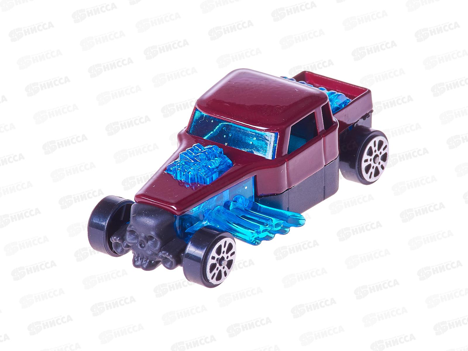 Машина "ТЕХНОПАРК" металлическая ROAD RACING, 6,5см, RR-7-2309222-R,372708