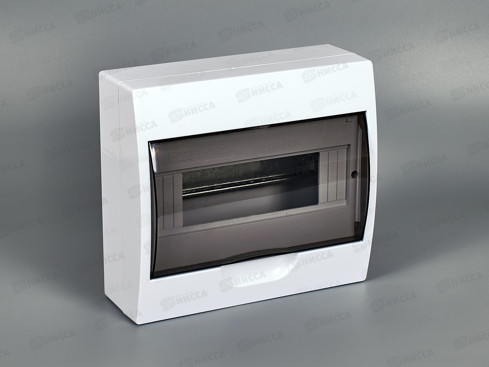 Бокс ЩРН-П-10модулей навесной пластик, IP41 TDM, 0009