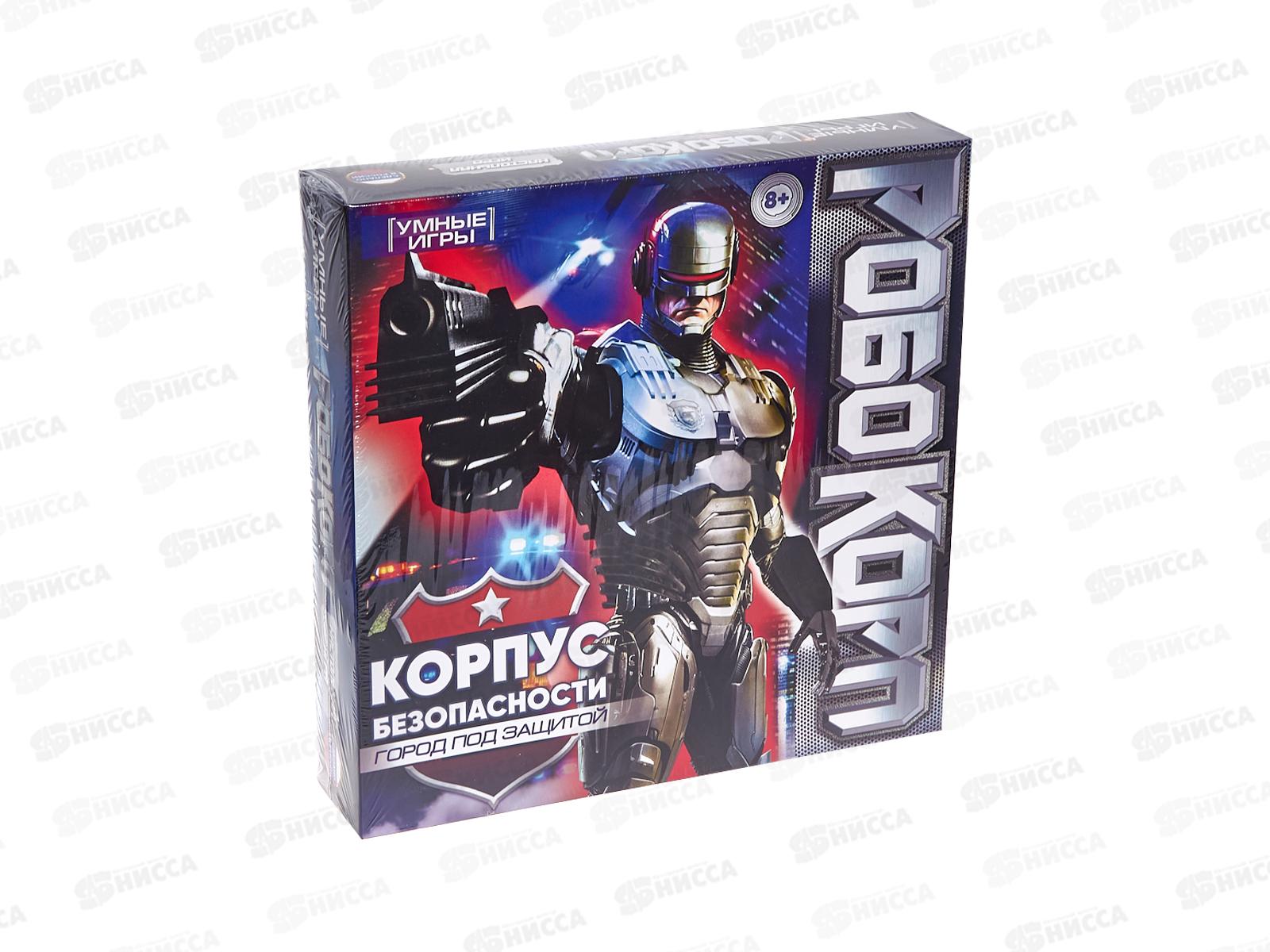 Настольная игра-квадрат. Робокорп, 40 карточек. 98008  *10