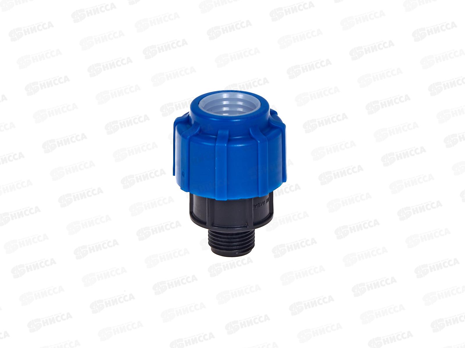 Муфта ПЭ с наружной резьбой 25*1/2   53002512