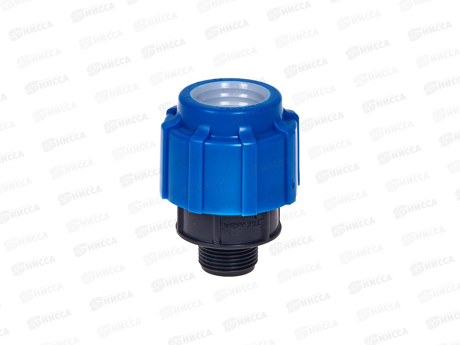 Муфта ПЭ с наружной резьбой 32*3/4   50033212