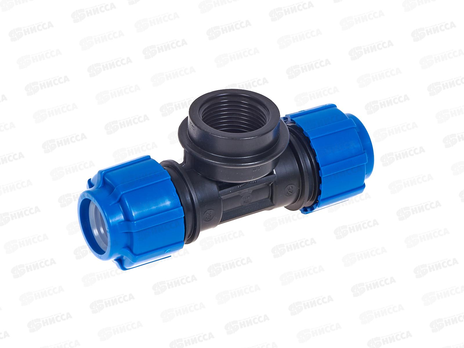 Тройник ПЭ с внутренней резьбой  25*1*25   52250125