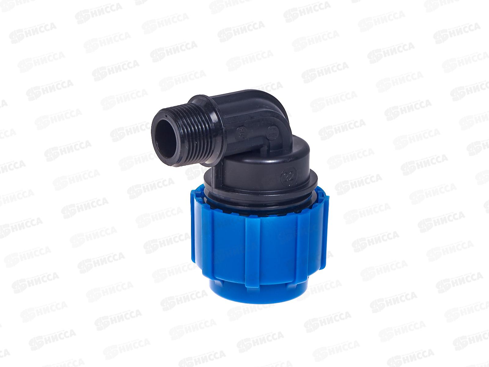 Отвод ПЭ с наружной резьбой 32*3/4   50013234