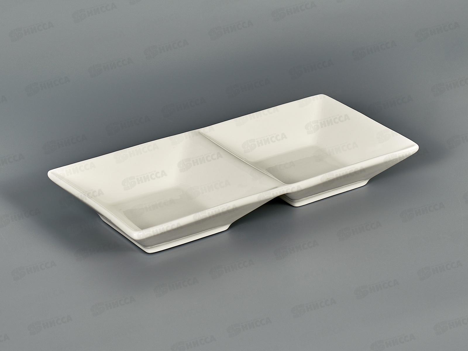 Менажница 2-х секционная JST2G180PC Meze 240670 *12/72