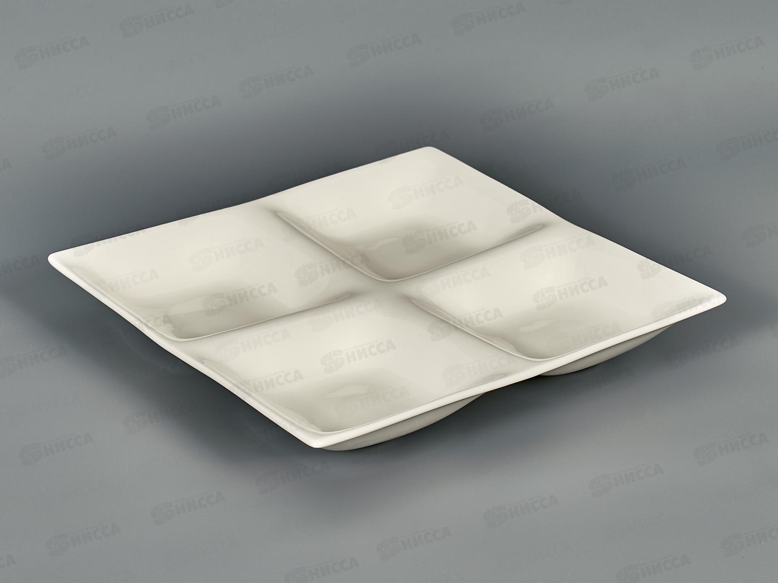 Менажница 4-х секционная JST4G200PC 20см Meze 240676 *36