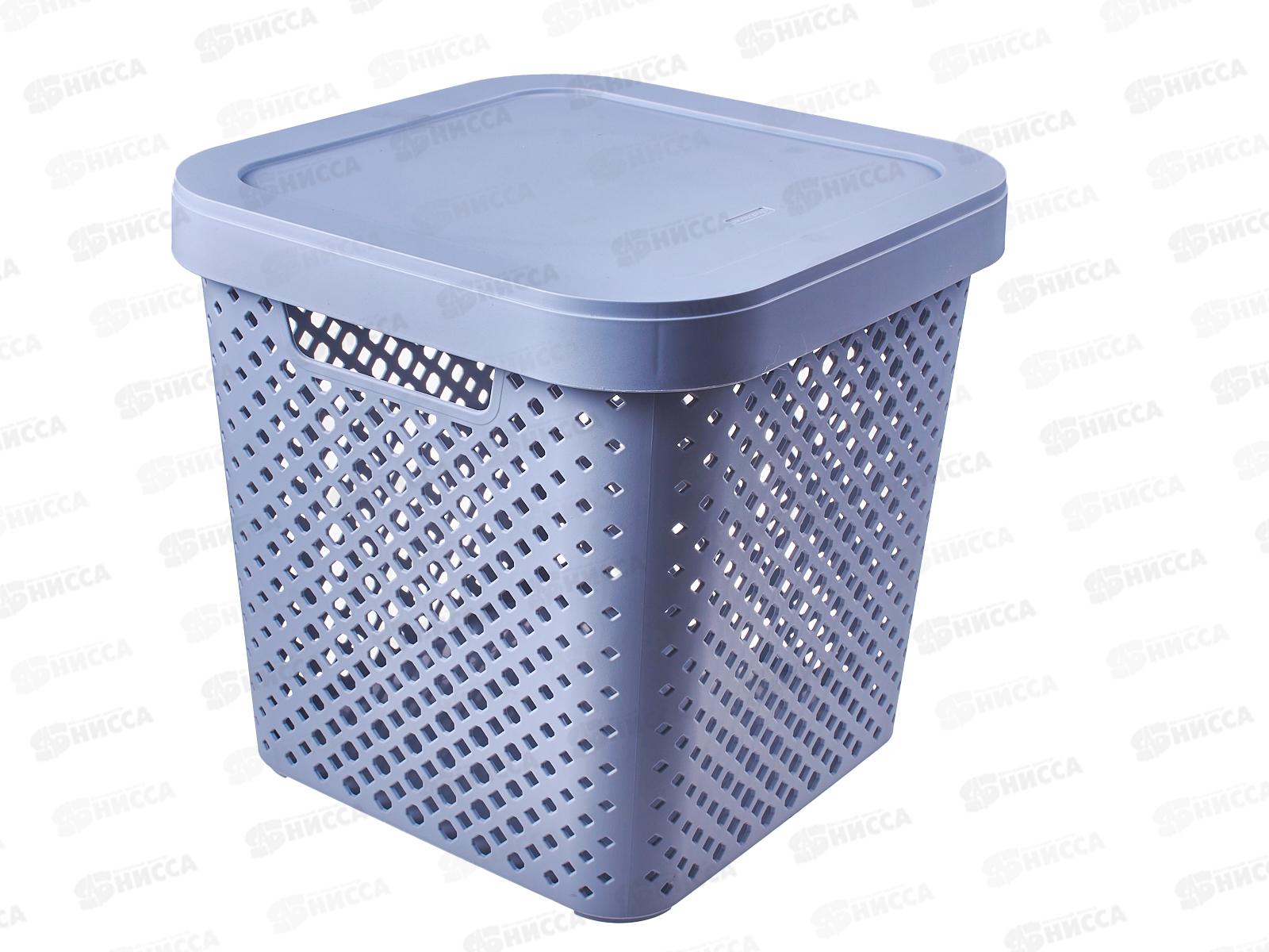 Корзина 20л Plast Team Stockholm серый шторм РТ500801025