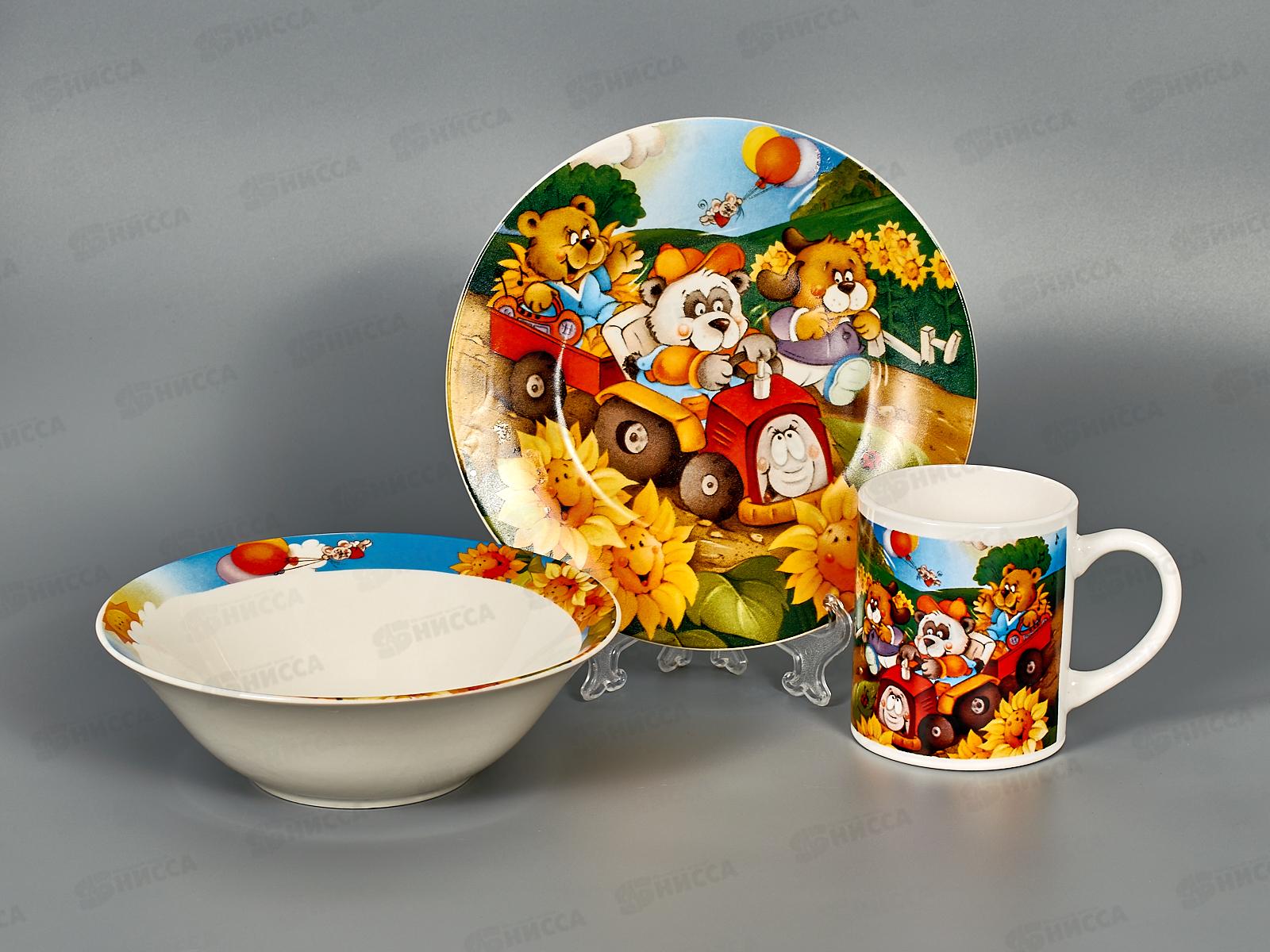 Набор посуды 1/3 Медвежата TSET3TB 139213