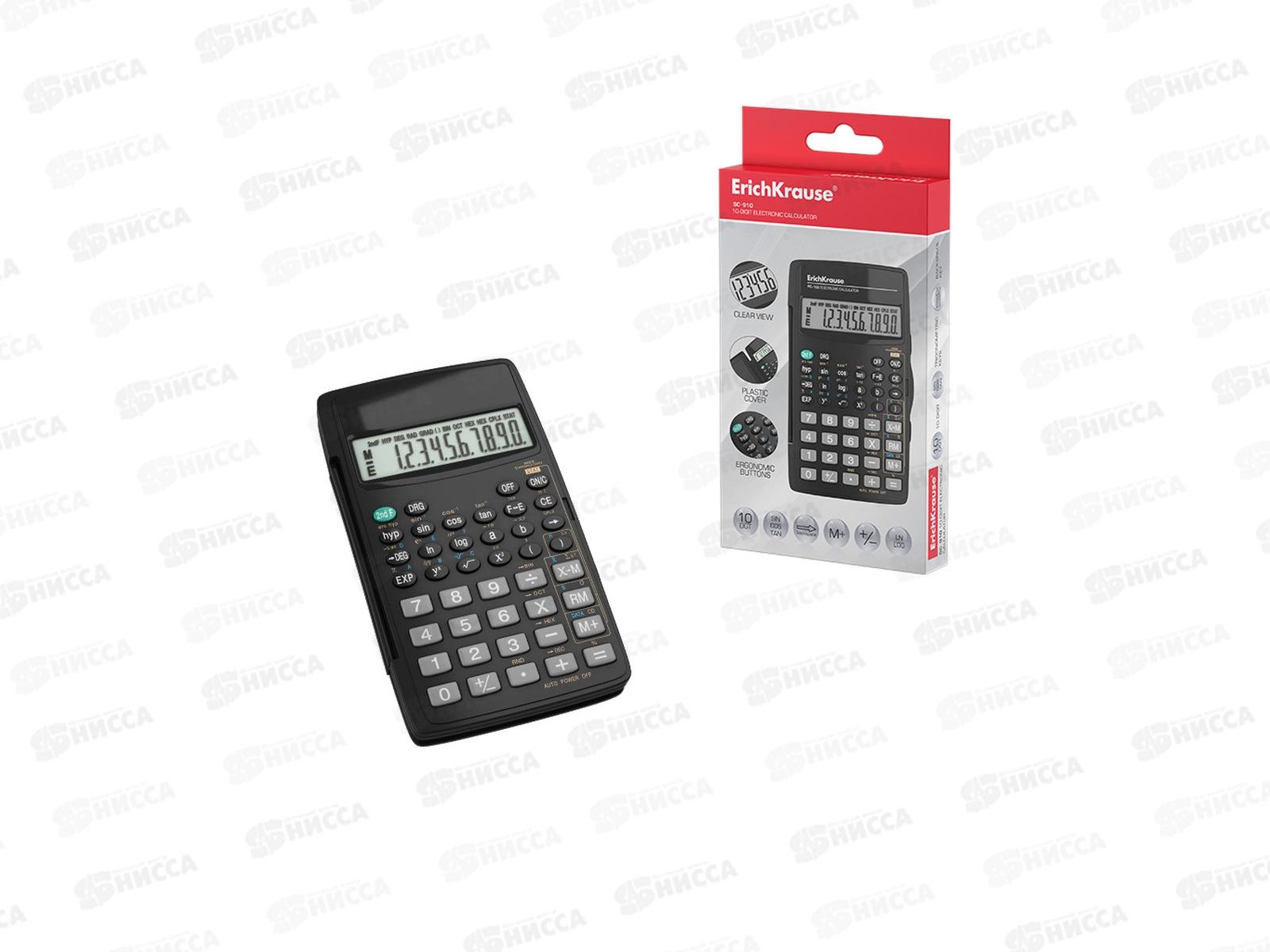Калькулятор EK 10-разрядный SC-910.57521