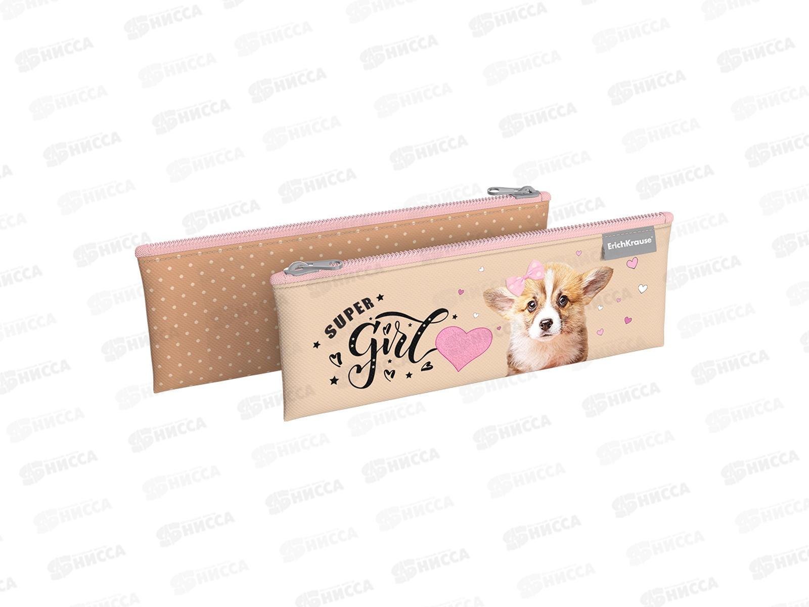 Пенал-конверт  EK  220*90mm  Corgi Puppy 60202