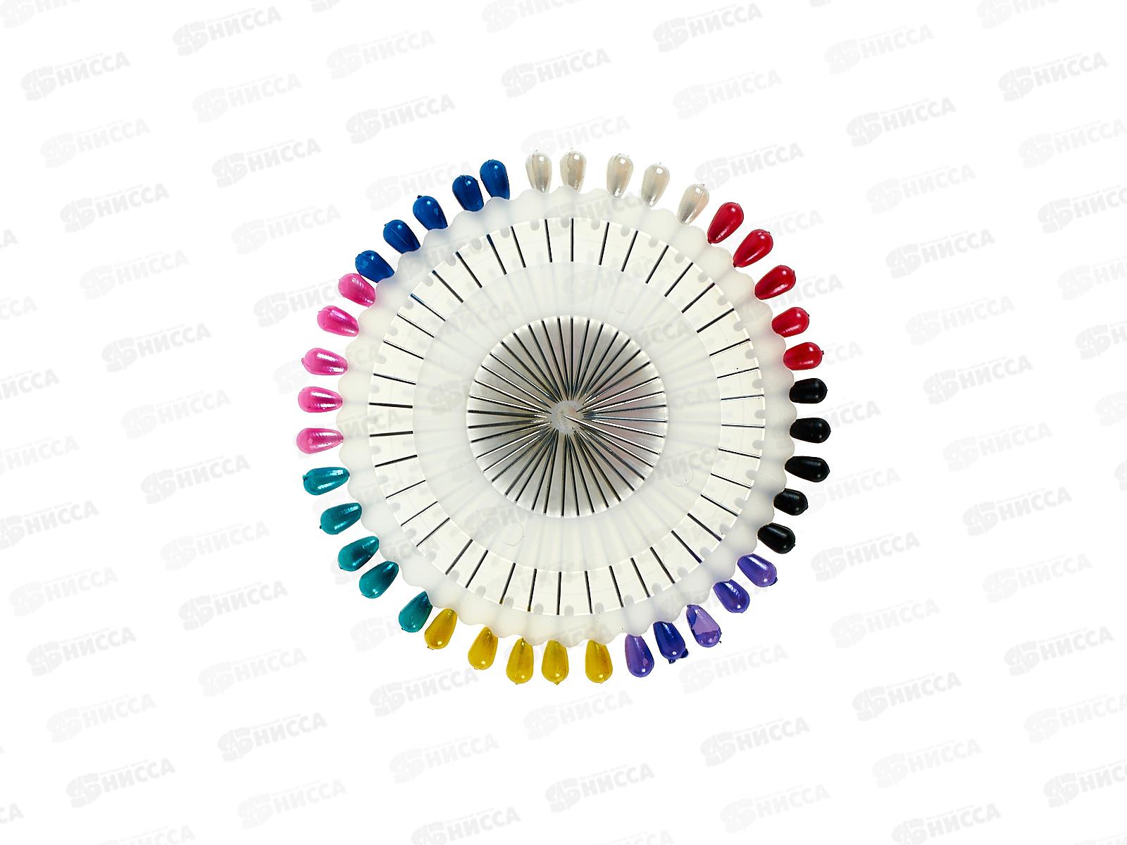 Булавка &quotКапля&quot 4см 40 игл микс 600391