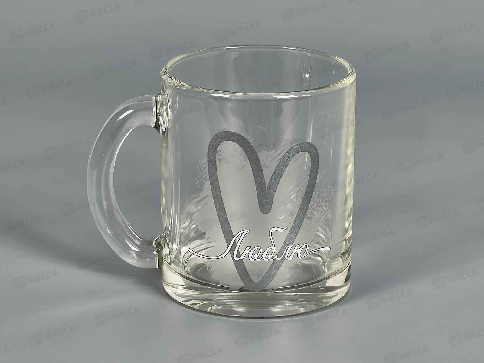 Кружка &quotЧайная&quot (Люблю) 300мл *24 1208   69471