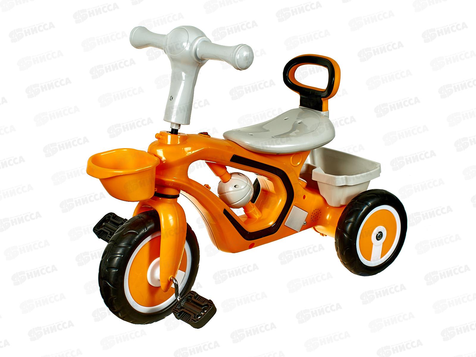 Велосипед детский трехколесный №LW-1699, свет, звук, 72*38*57