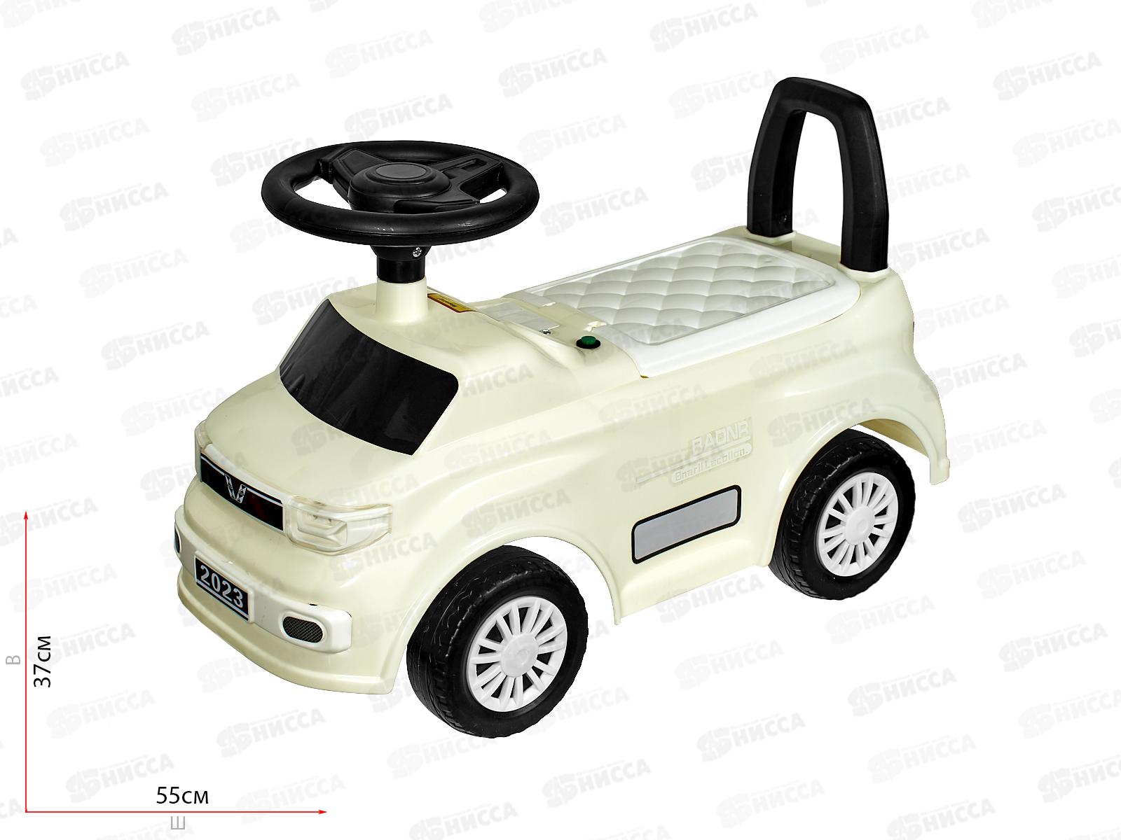 Каталка-толокар №ВТ-188, свет, звук, коробка 56*28*36см