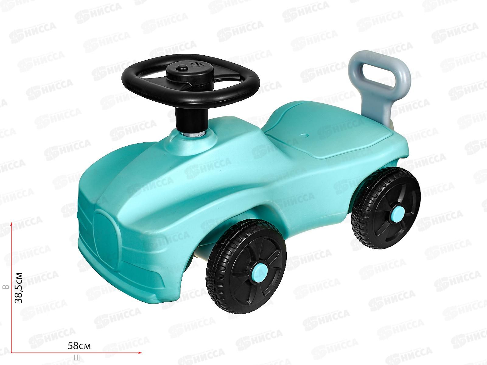 Каталка-толокар №МВ-2205, свет, звук, коробка 60*30*36см