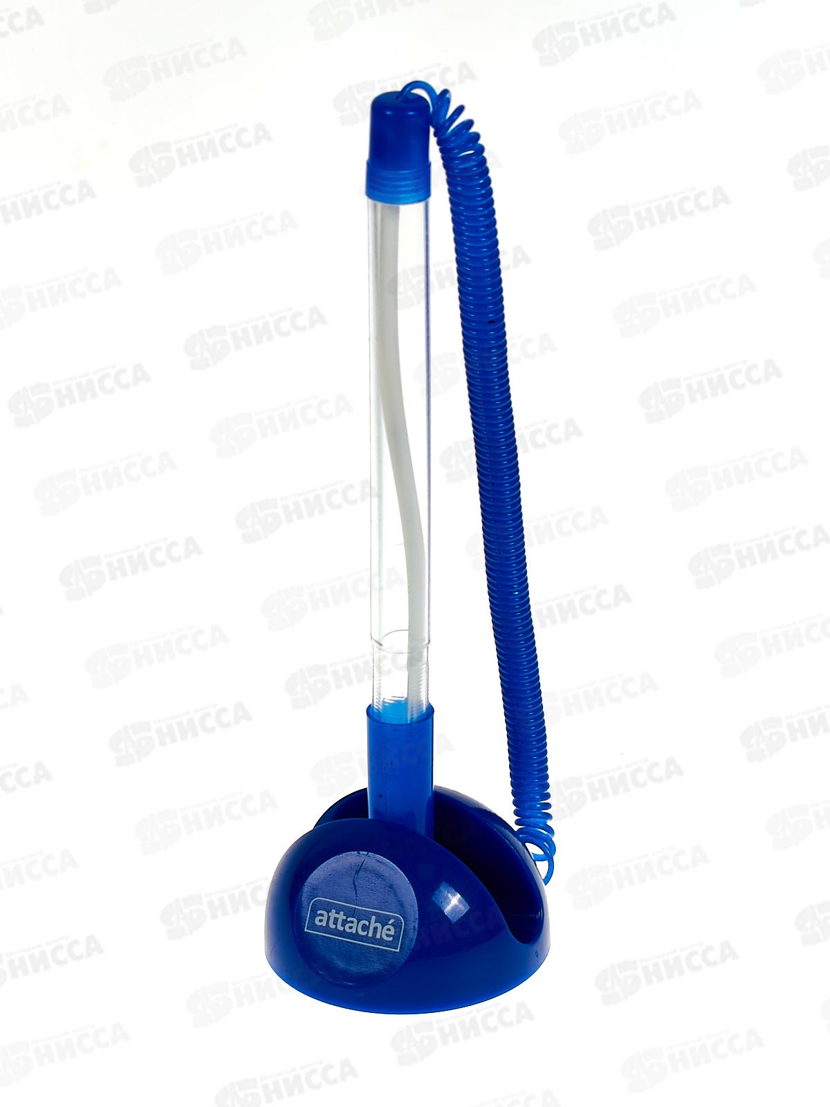 Ручка на подставке  Attache син.1240599*1/50/480