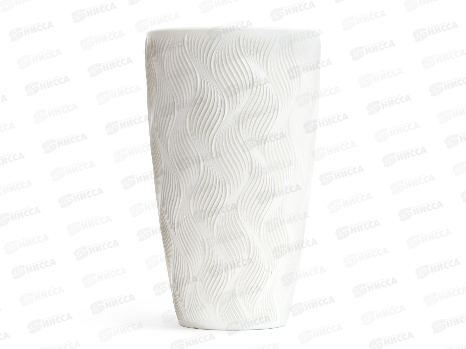 Кашпо Флэйм 24л Белый М8883 *2