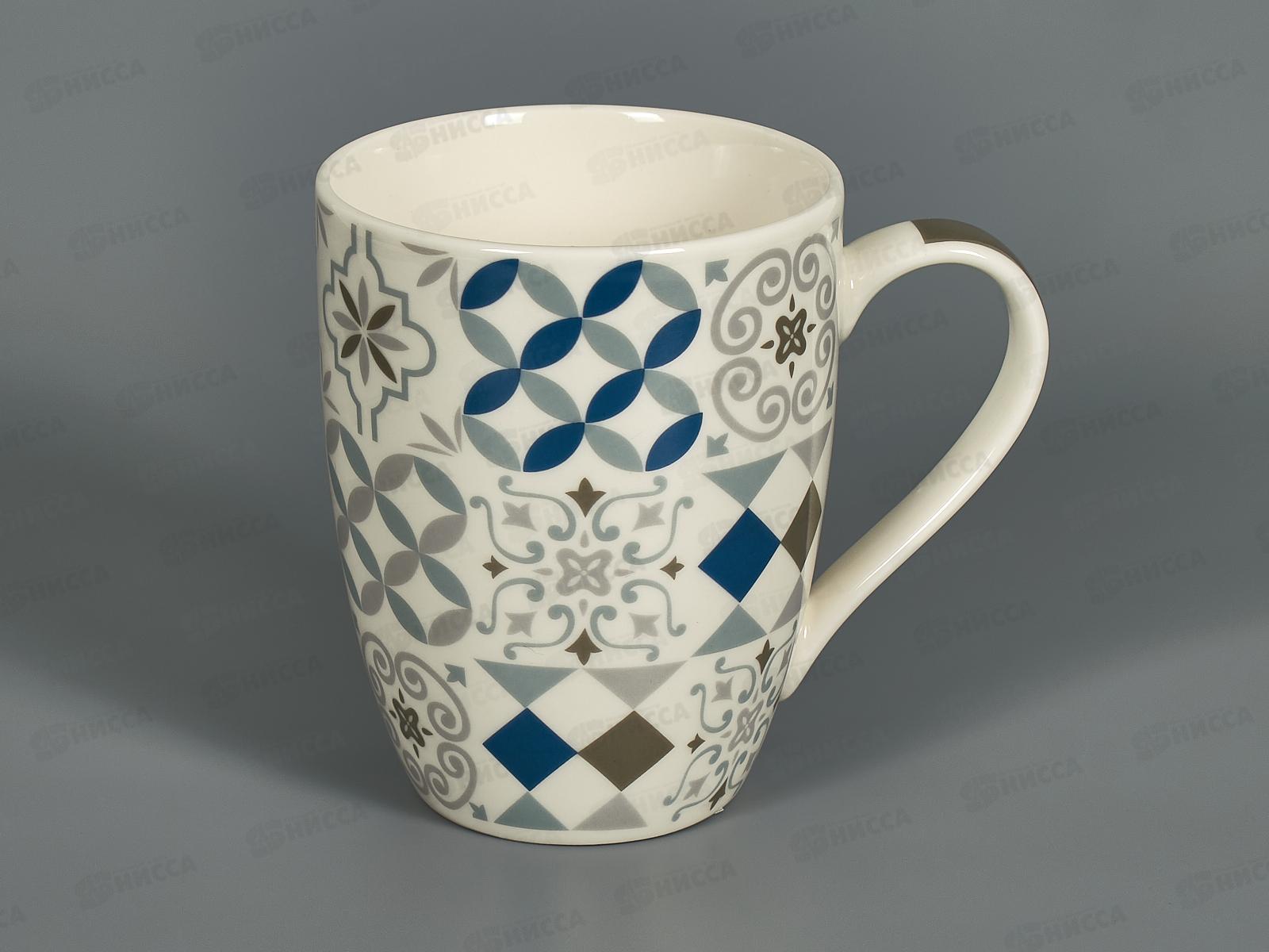 Кружка бочка Майолика 340мл 1019046